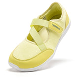 HOBIBEAR Wide-Toe Mary Jane Flats | Barefoot Ballet Shoes