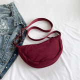 Thickened Waterproof Fabric Armpit Bags for Women's Versatile Dumpling Bag for Women Daily Use Single Shoulder Crossbody Bag