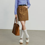 Toyouth Corduroy A-Line Mini Skirt | Autumn 2025