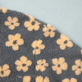 Women's Floral Fleece High-Neck Pullover