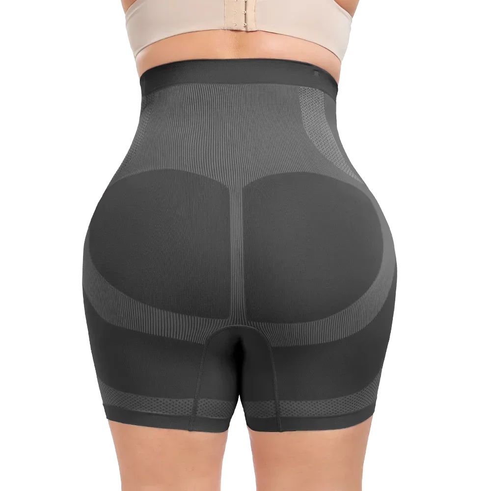 High-Waist Tummy Control Shaping Shorts