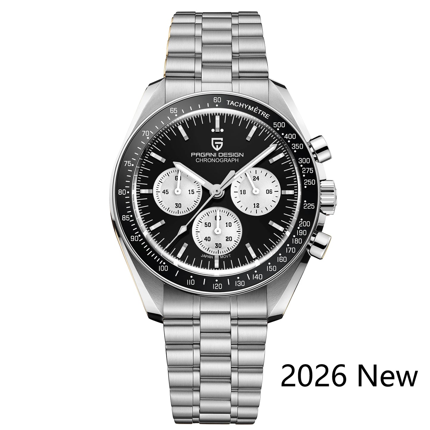 PAGANI DESIGN 2026 New Tribute to CK2998 Moon Watch Men Luxury Quartz Watches For Men AR Sapphire Crystal Sport Chronograph Man