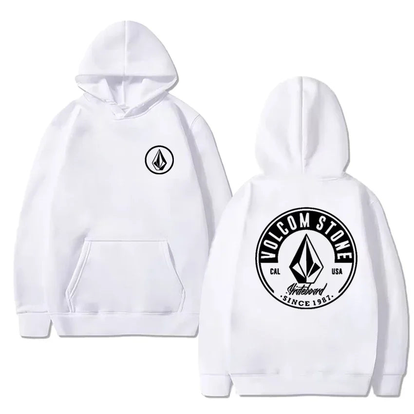 Men's Fleece Pullover Hoodie Casual Streetwear Sweatshirt