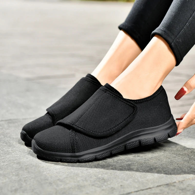 Wide-Fit Orthopedic Comfort Flats for Women