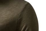 Men's Cotton Henley Long Sleeve Shirt