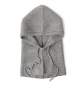 Women's Wool Knit Balaclava Hat – Warm Winter Ski Bonnet