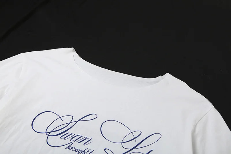 Casual Relaxed Graphic Tee | Chic Summer Streetwear
