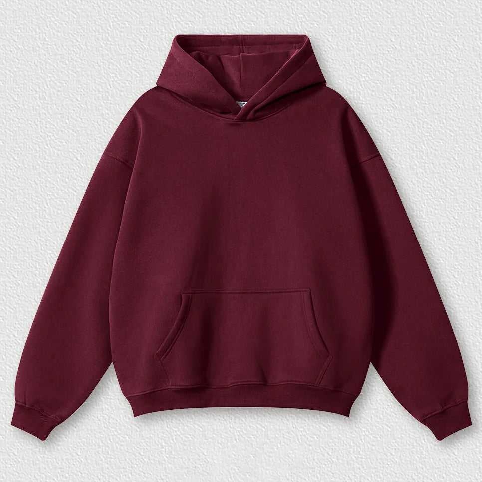 Men's Relaxed Fit Fleece Pullover Hoodie