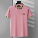 Men's Embroidered Polo Shirt – Breathable Summer Style