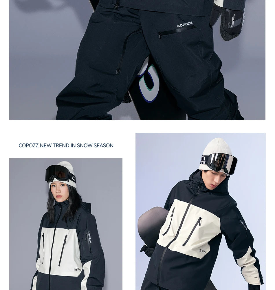 High-Performance Waterproof Ski & Snowboard Jacket