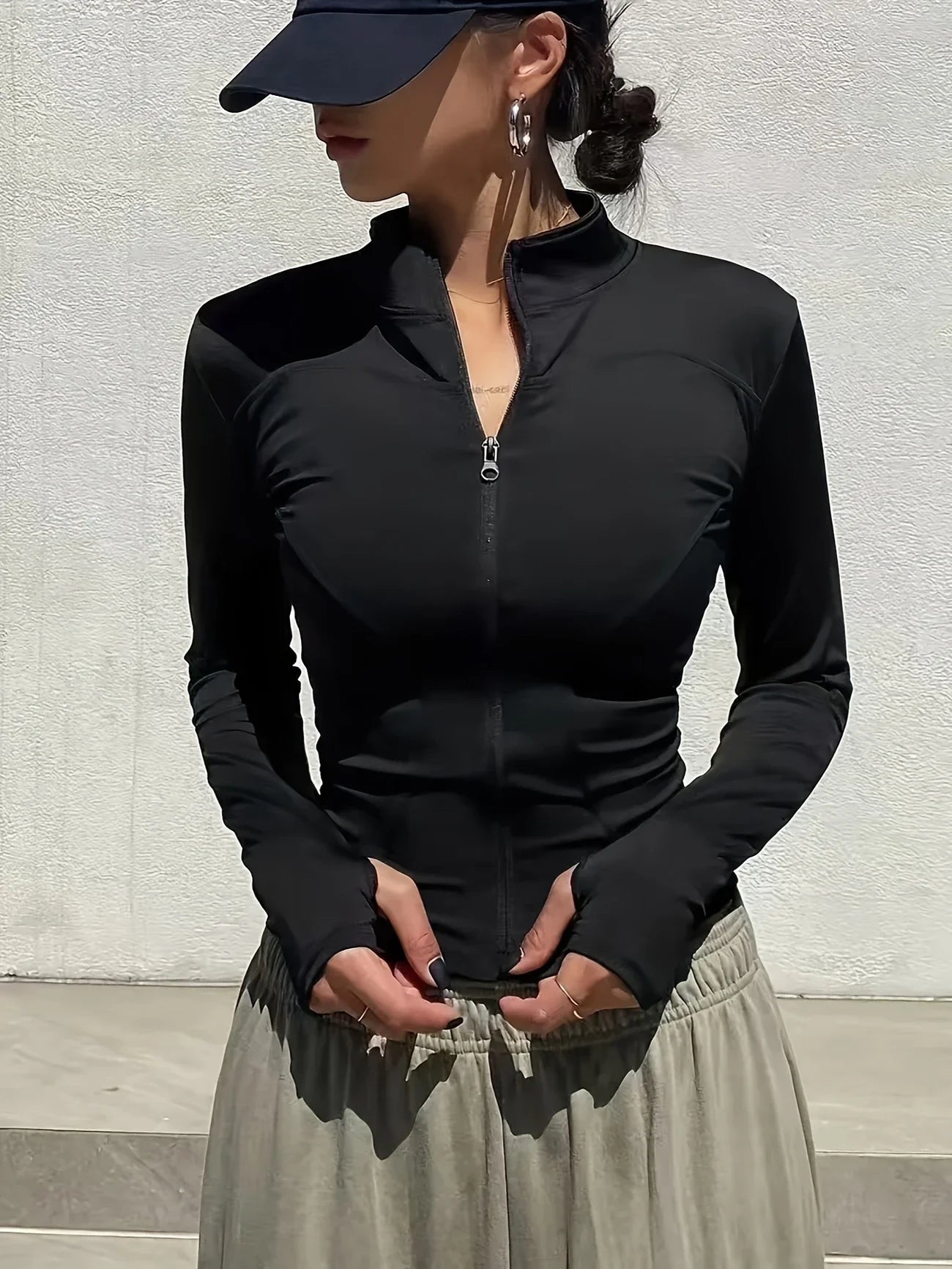 Women's Fall Pilates Quick-Dry Athletic Performance Jacket