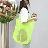 Women's Mesh Tote Bag for Beach & Shopping