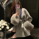 Fox Fur Trim Wool Overcoat