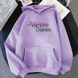 The Vampire Diaries Fleece Pullover Hoodie