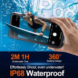 IP68 Waterproof Samsung Galaxy Case with Screen Protector