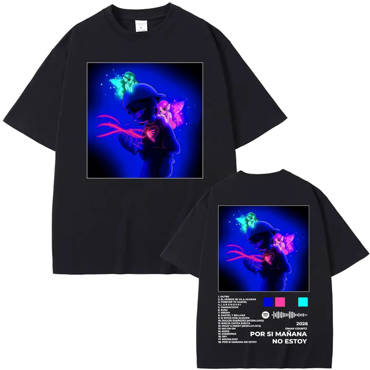 Omar Courtz 2026 Tour Cotton Graphic T-Shirt