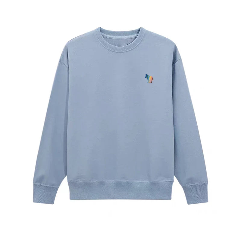Men’s Cotton Crewneck Long-Sleeve Sweatshirt