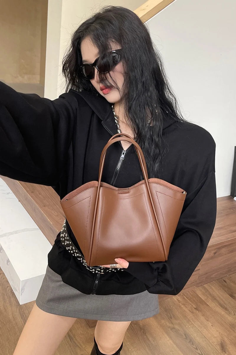 2025 Women's Large Capacity Handbag Wing Design Handheld Tote Daily Use And Commuting Single Shoulder Crossbody Bag for Ladies