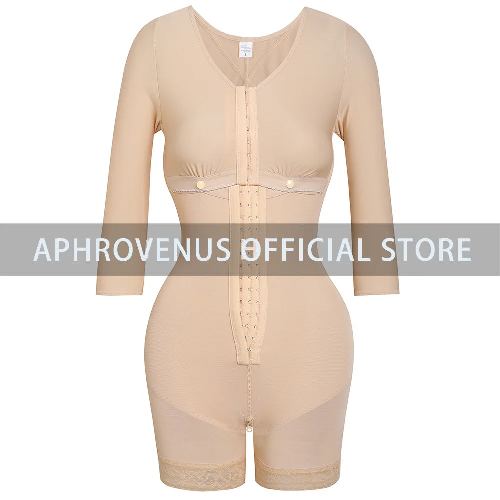Long Sleeve Fajas: Post-Lipo Compression & Butt Lifter Shapewear