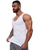 Men Body Shaper Slimming Compression Vest Undershirt Sexy Waist Trainer Tank Top Belly Control Workout Weight Loss Shapewear