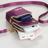 Women's Mini Crossbody Phone Bag – Flap Shoulder & Neck Pouch