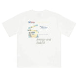 Kodak Vintage Film Print Cotton T-Shirt — Men's Casual Streetwear Tee