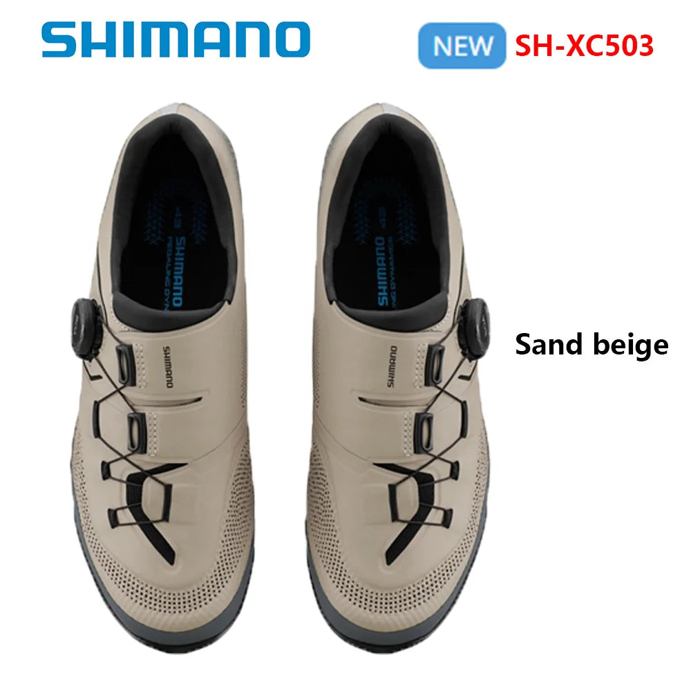 Shimano XC502 XC503 Mountain Bike Self-locking Shoes XC5 SH-XC502 Racing OFF ROAD/Cross Country Mountain Bike Lock Shoes