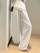 Women's Linen Blend Wide-Leg Pants