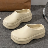 Women's Slippers Minimalist Non Slip Platform 5CM Thick Chef Shoes Men Indoor Outdoor Beach Garden Fashion Couple Sandals