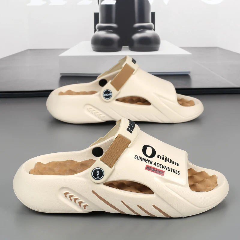 Men’s Ultra-Soft Platform Slides