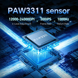 AJAZZ AJ139 V2 MC/AJ139 PRO Wireless Gaming Mouse PAW3311/PAW3395 Sensor 12000DPI/26000DPI 500mAh Bluetooth Mouse Gamer For PC