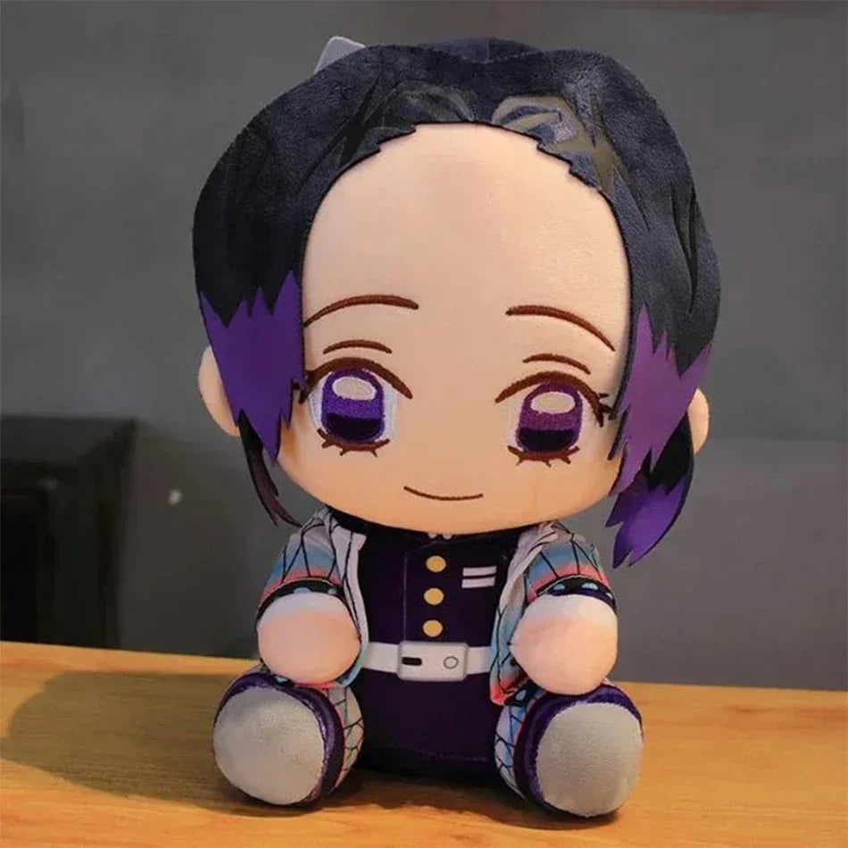 20cm Hot Japan Demon Slayer Plush Dolls Lovely Anime Kimetsu No Yaiba Kamado Tanjirou Nezuko Zenitsu Kyoujurou Toys Kids Gifts