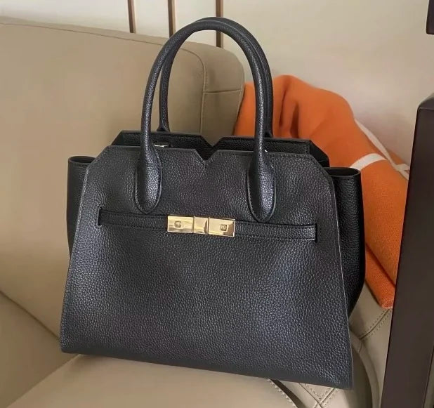 Hot Seller ZOOLER Quality Handmade 100%  Genuine Leather Women Handbag Luxurious Tote Shoulder Bags Female Business Use#YC368