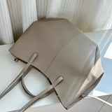 Lychee-Grain Cowhide Tote | Luxury Leather Handbag