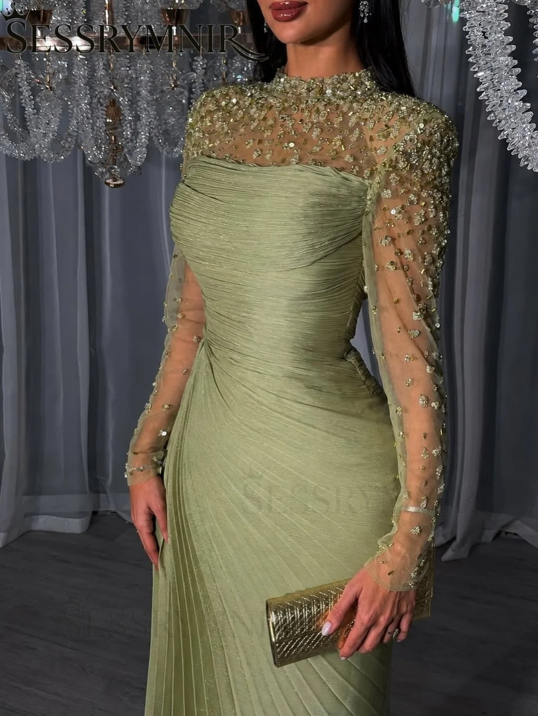 SESSRYMNIR Women's Formal Evening Gown | Custom Fit