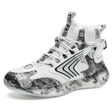 Men’s Winter High-Top Plush Sneakers
