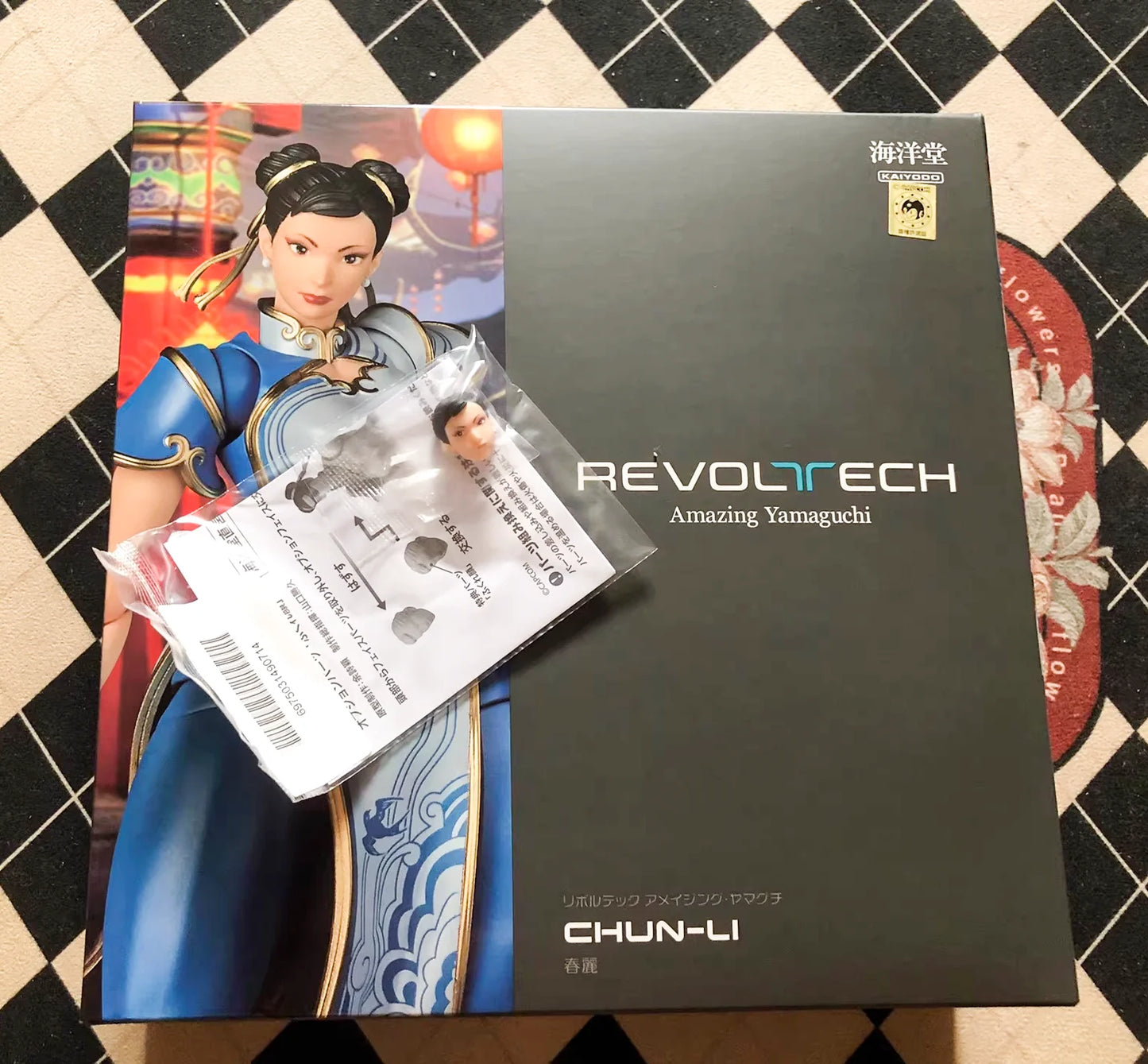 In Stock KAIYODO Ryu Han Juri Chun Li Movability Model Toys Revoltech AMAZING YAMAGUCHI Chun-Li SF6