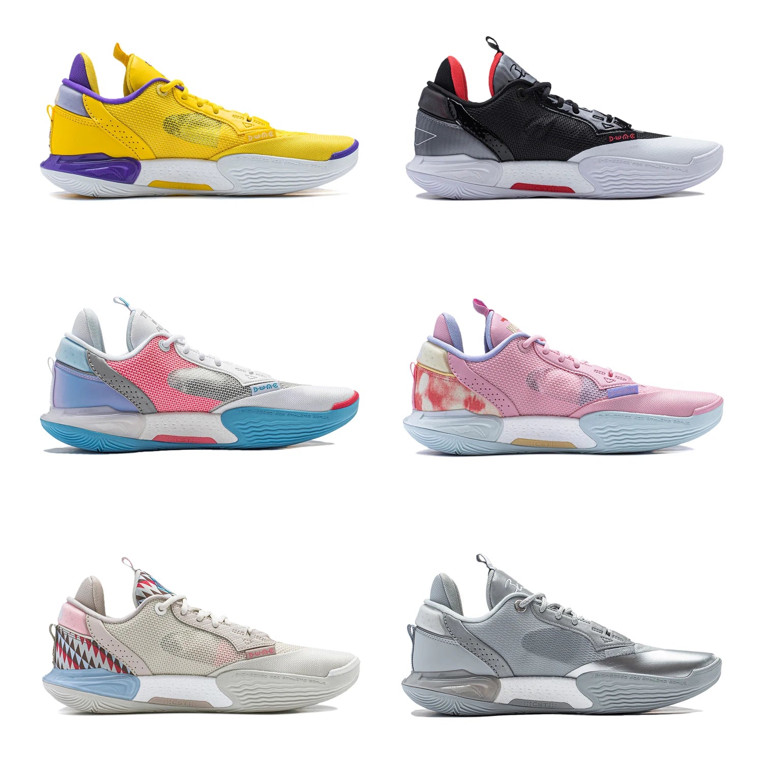 Li-Ning Men's Wade ALL CITY 12 Professional Basketball Shoes BOOM Cushion Stable Support Wearable Sneakers Sport Shoes ABAU015