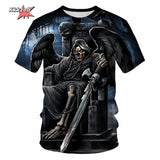 Men's Skull Beer Graphic T-Shirt