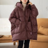 Women’s Oversized White Duck Down Puffer