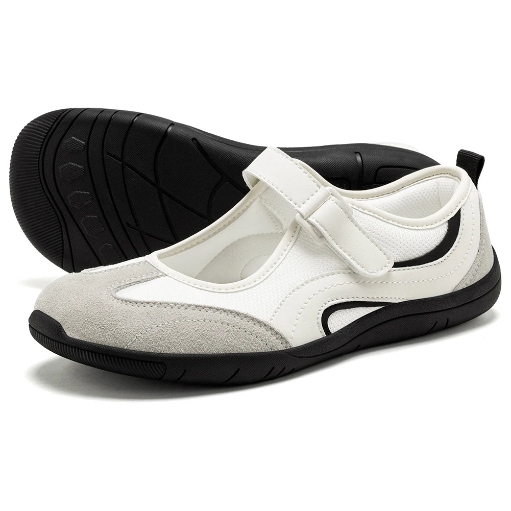 HOBIBEAR Women Wide-Toe Ballet Flats | Zero-Drop Barefoot