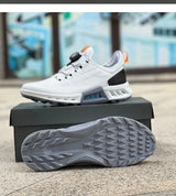 Men's Golf Shoes – Genuine Leather Athletic Sneakers