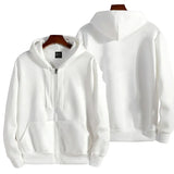 2025 New Fashion Zipper Hoodies Women/Men Fashion Long Sleeve Hooded Sweatshirt Casual Autumn Winter Sportwear Solid Clothes