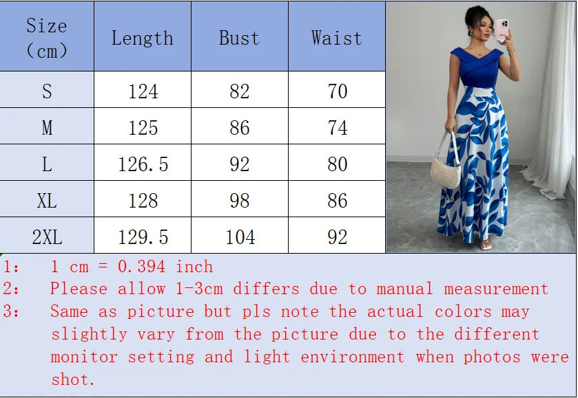 Floral Asymmetric Maxi Dress