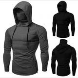Men’s Everyday Solid Knit Pullover Hoodie