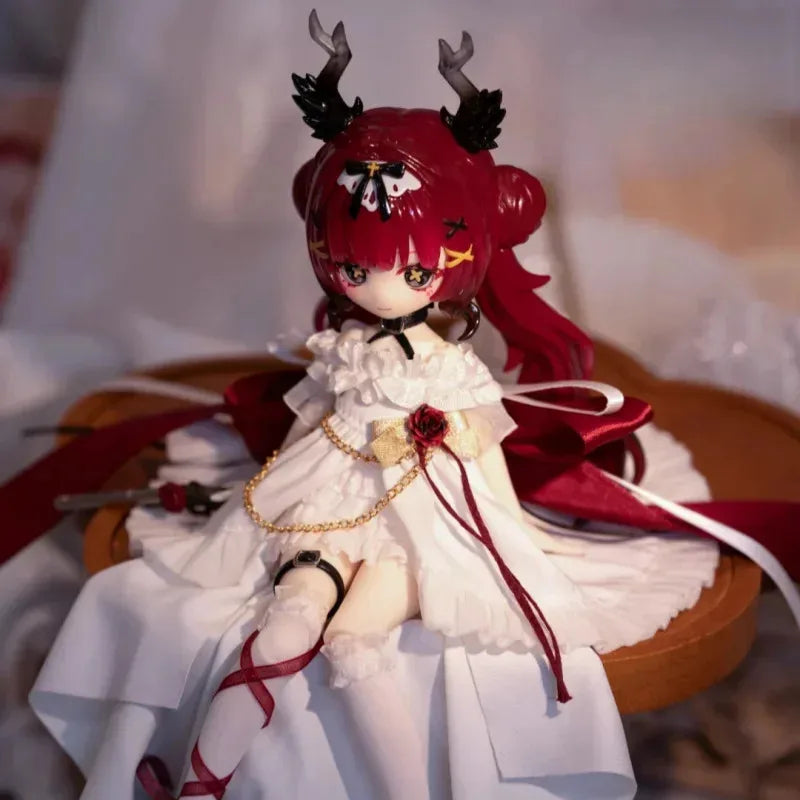Meki Final Blessing Series 1/8 BJD Blind Box Mystery Box Toys Cute Action Anime Figure Kawaii Model Gift