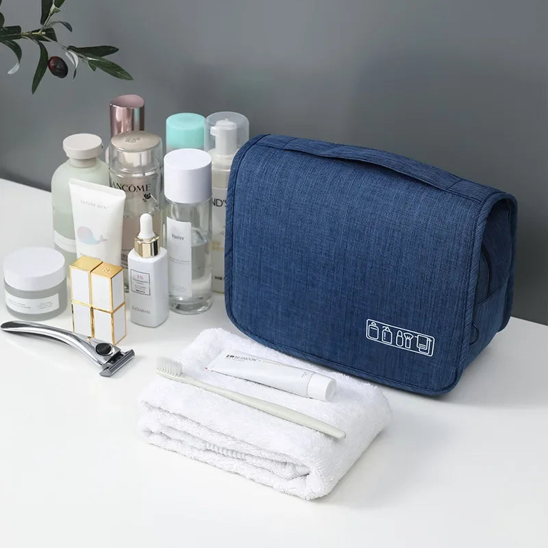 Hanging Travel Toiletry Bag with Zipper