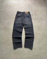 Hip-hop gold coin jeans Y2K retro low waist wide leg zipper pants y2k clothing men's fashion embroidered loose jeans