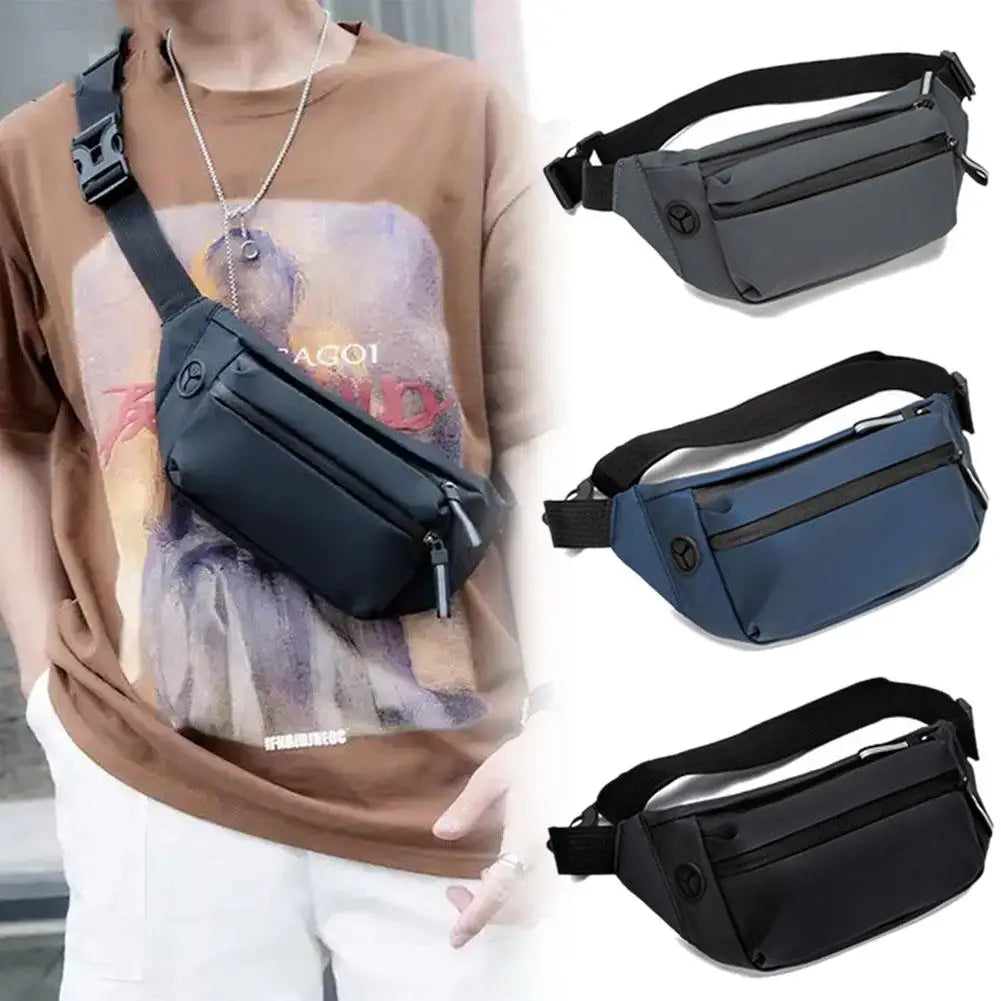 Men Women Waist Bag Pack Waterproof For Male Belt Pouch Belly Banana Ladies Kangaroo Bum Hip Husband Phone Work Purse Sack D5N0