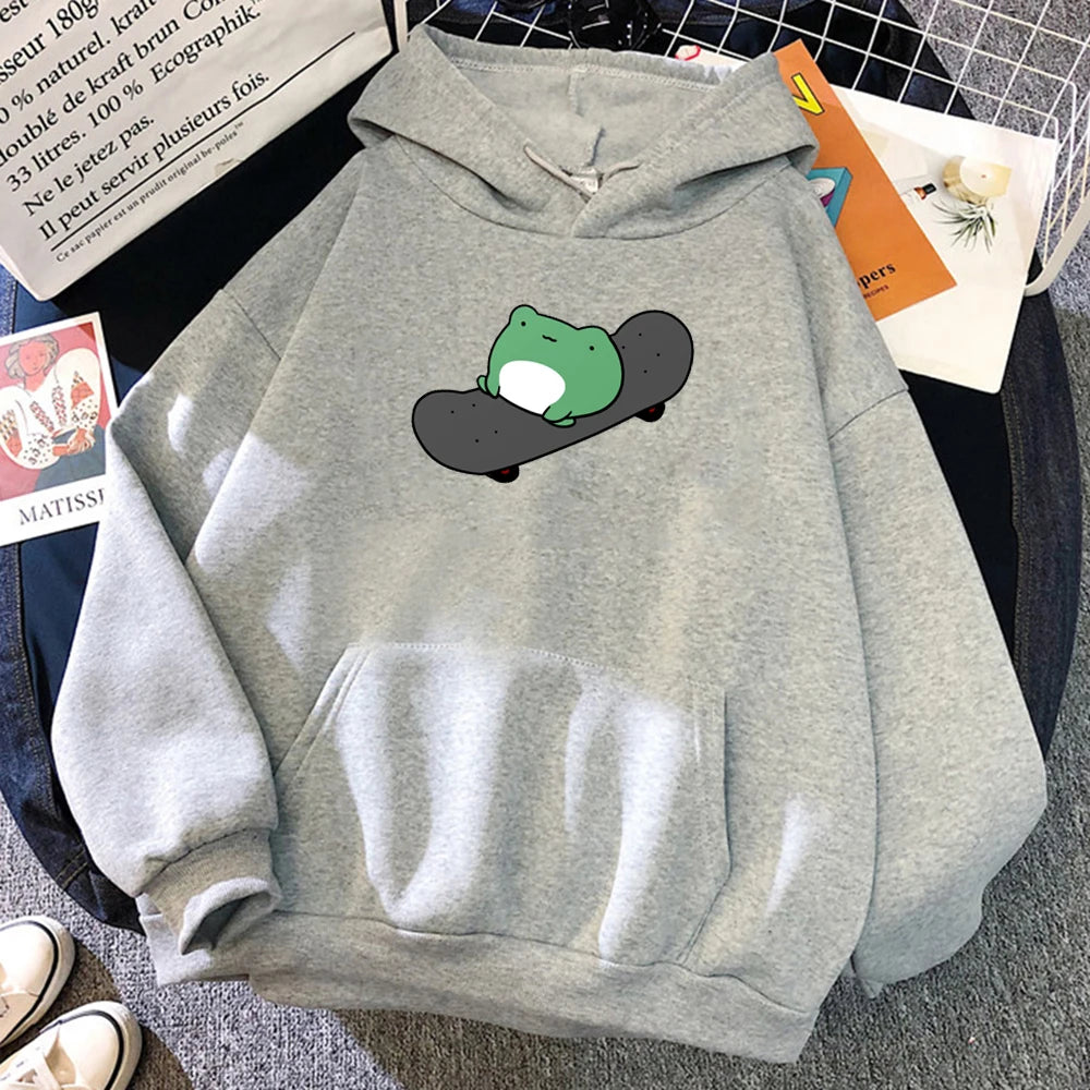 Frog Respect Skateboard Hoodie